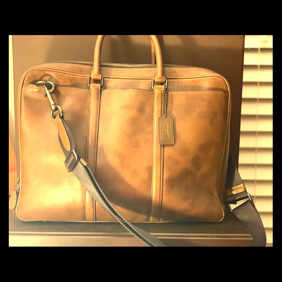 coach satchel mens
